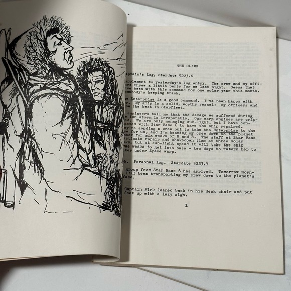 Star Trek TOS Fanzine "The Climb" GEN Novel by Trinette Kern Paperback Book - Picture 7 of 7